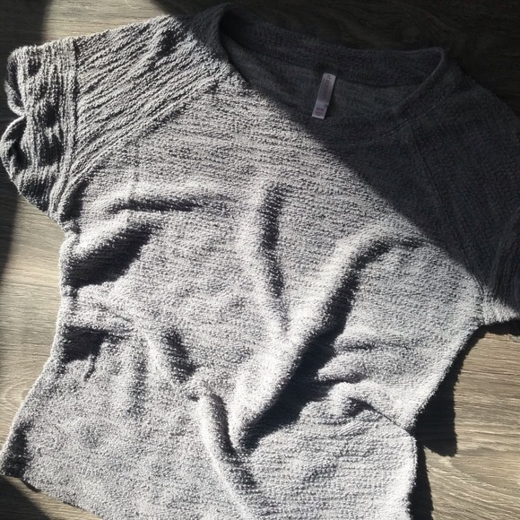 Grey Textured Top - Picture 1 of 3